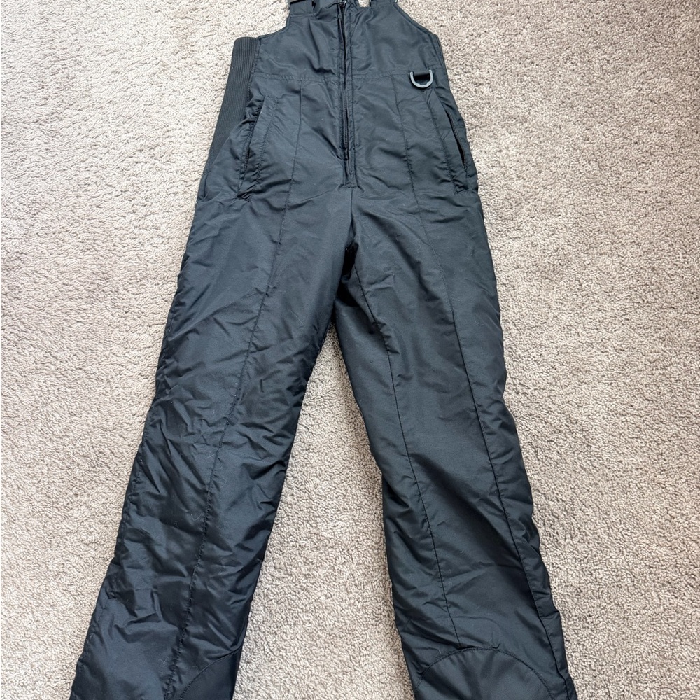 Essentials Black Sport Ski Bib